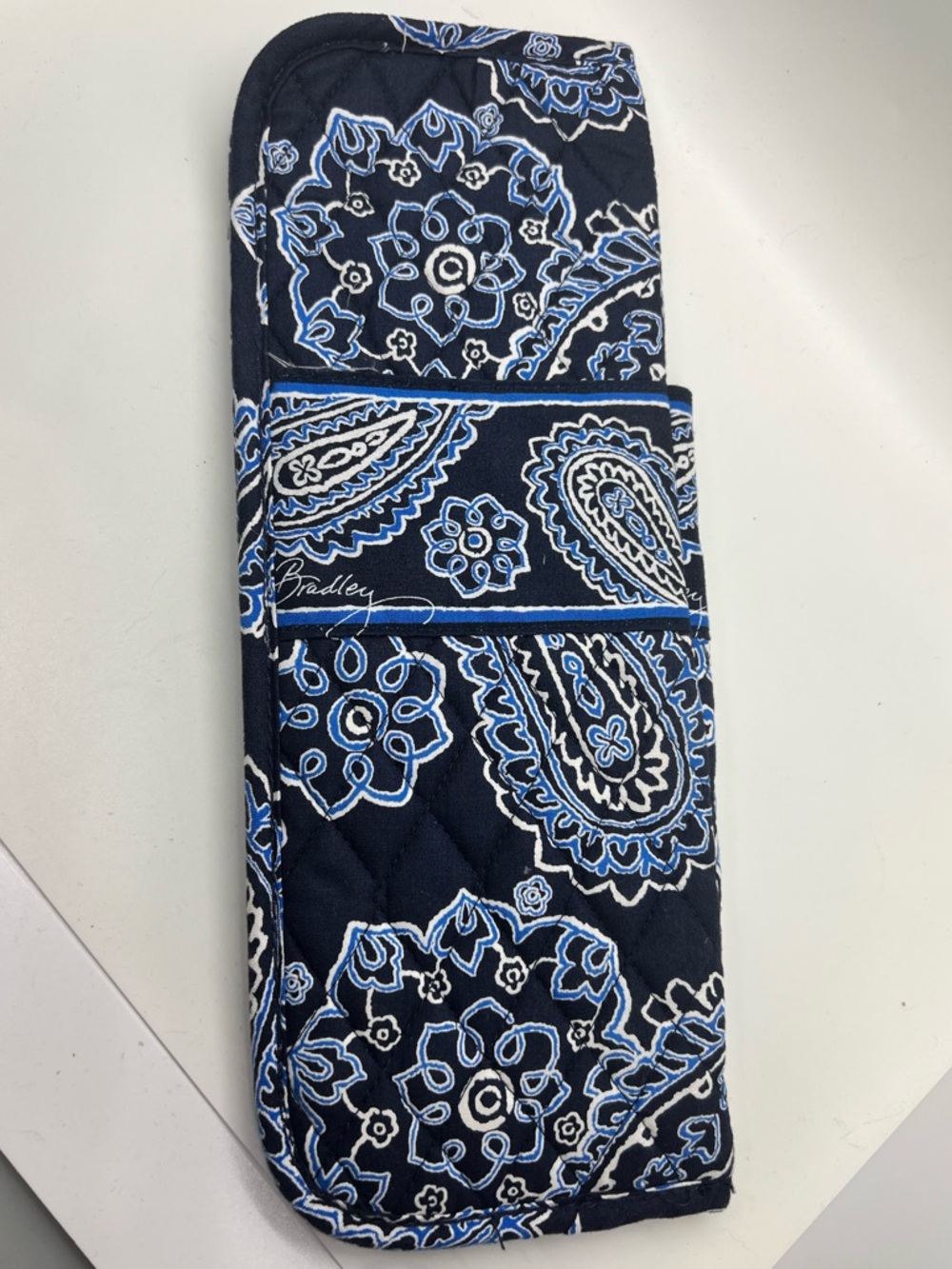 Vera Bradley Calypso Blue  hot tool bag